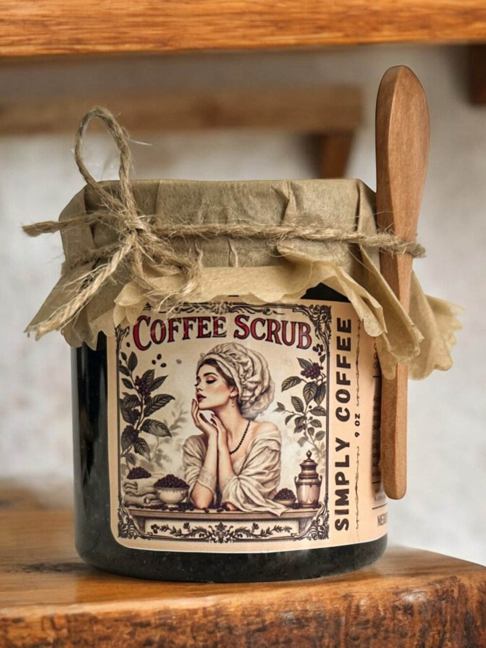 Exfoliating COFFEE Sugar Scrub - Natural No Chemicals